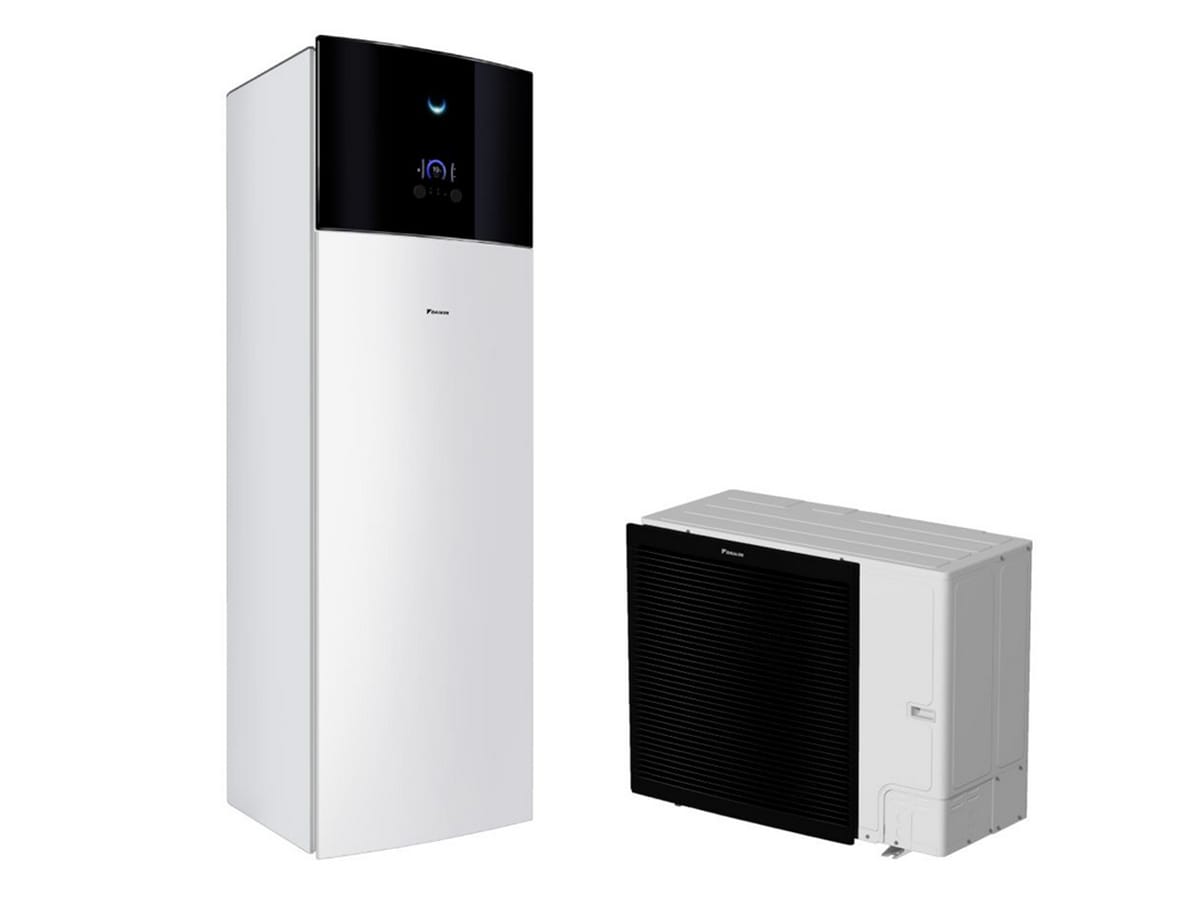DAIKIN ALTHERMA EBVX16S23D9W ERLA16DW1 SILTUMSŪKNIS Siltumsūkņu uzstādīšana Rīgā. Siltumsūkņi Latvijā. Daikin Altherma EBVX16S23D9W ERLA16DW1 16 kW siltumsūknis