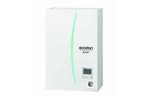 SILTUMSŪKNIS MITSUBISHI ELECTRIC POWER INVERTER EHSD-YM9D PUD-SWM120YAA Siltumsūkņu uzstādīšana Rīgā. Siltumsūkņi Latvijā.
