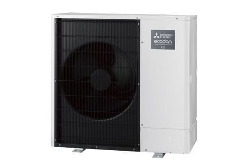 SILTUMSŪKNIS MITSUBISHI ELECTRIC POWER INVERTER EHSD-YM9D PUD-SWM120YAA Siltumsūkņu uzstādīšana Rīgā. Siltumsūkņi Latvijā.