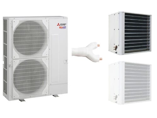 SILTUMSŪKNIS MITSUBISHI ELECTRIC WDH-4, PUHZ-SHW230YKA2 RAŽOTNEI Siltumsūkņu uzstādīšana Rīgā. Siltumsūkņi Latvijā.