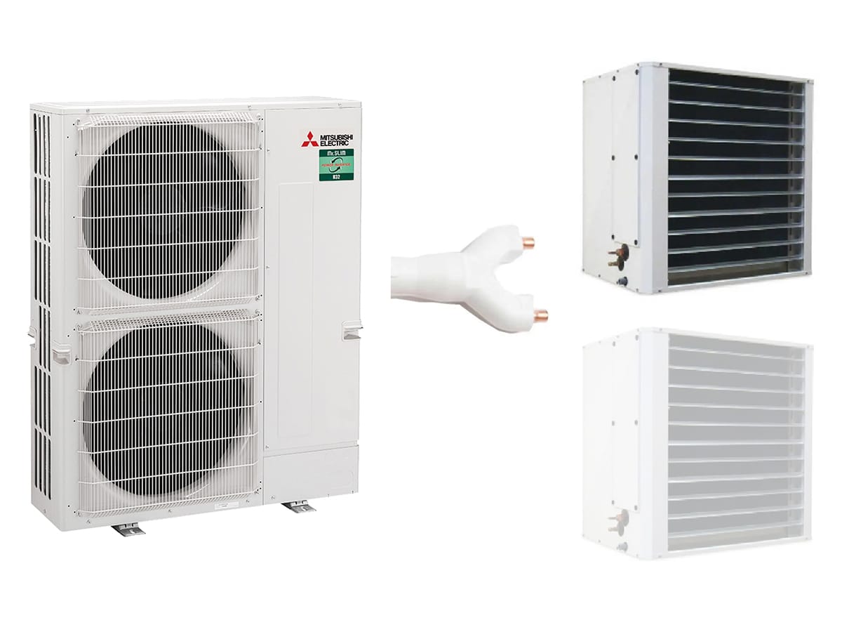 SILTUMSŪKNIS MITSUBISHI ELECTRIC WDH-4, PUZ-M250YKA RAŽOTNEI Siltumsūkņu uzstādīšana Rīgā. Siltumsūkņi Latvijā.