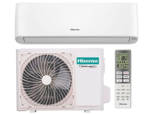 Hisense Energy Pro Plus QG35XV0E Gaiss-Gaiss Siltumsūknis Siltumsūkņu uzstādīšana Rīgā. Siltumsūkņi Latvijā.