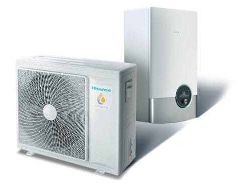 Hisense Hi-Therma Split AHW-044HCDS1 Gaiss-Ūdens Siltumsūknis Siltumsūkņu uzstādīšana Rīgā. Siltumsūkņi Latvijā.