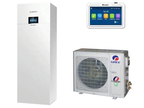 Siltumsūknis gaiss-ūdens Gree Versati III DUO 4,0-3,9kW Siltumsūkņu uzstādīšana Rīgā. Siltumsūkņi Latvijā.