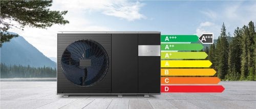 Gaiss- ūdens siltumsūknis Midea M-Thermal Nature 16 kW Siltumsūkņu uzstādīšana Rīgā. Siltumsūkņi Latvijā.