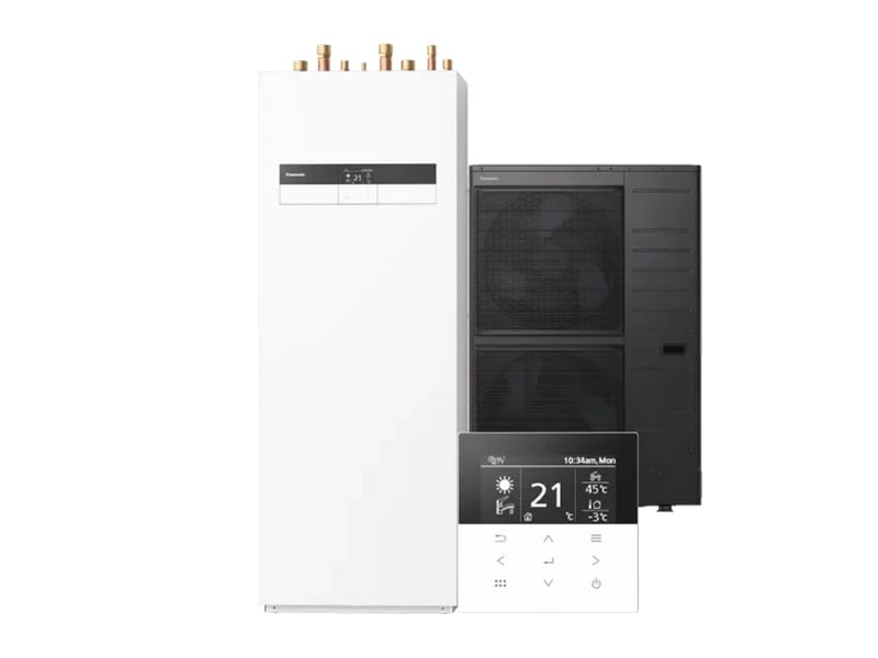 PANASONIC SILTUMSŪKNIS T-CAP ALL IN ONE K WH-UXZ09KE8 WH-ADC0912K9E8AN 9KW Siltumsūkņu uzstādīšana Rīgā. Siltumsūkņi Latvijā.