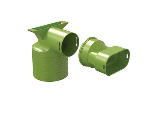 Air Excellent 1x AE35SC Valve Adaptor 125mm 90°, 188186 Siltumsūkņu uzstādīšana Rīgā. Siltumsūkņi Latvijā.