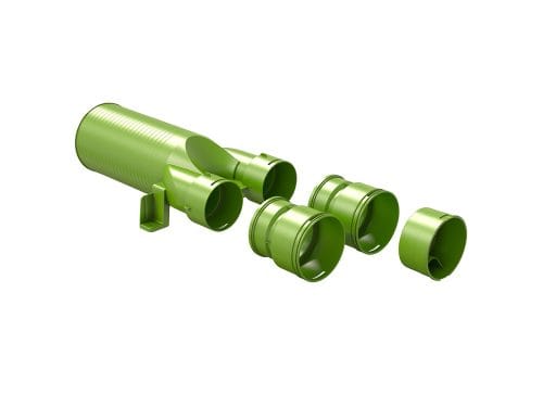 Air Excellent 2x AE48C Valve Adaptor 125mm 180°, 188535 Siltumsūkņu uzstādīšana Rīgā. Siltumsūkņi Latvijā.