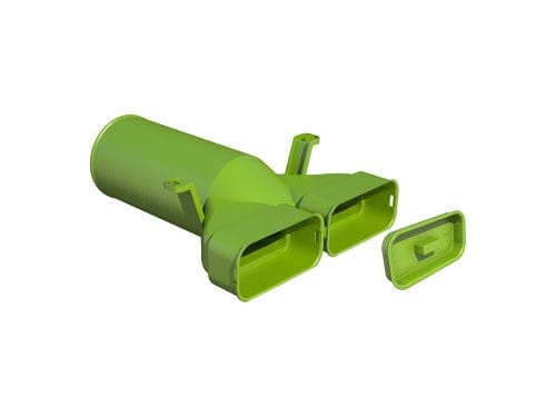 Air Excellent 2x AE55SC Valve Adaptor 125mm 180°, 188164 Siltumsūkņu uzstādīšana Rīgā. Siltumsūkņi Latvijā.
