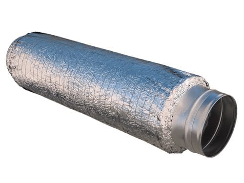Aerfoam skaņas slāpētāji 125–180 mm (1000 mm garumā) Siltumsūkņu uzstādīšana Rīgā. Siltumsūkņi Latvijā.